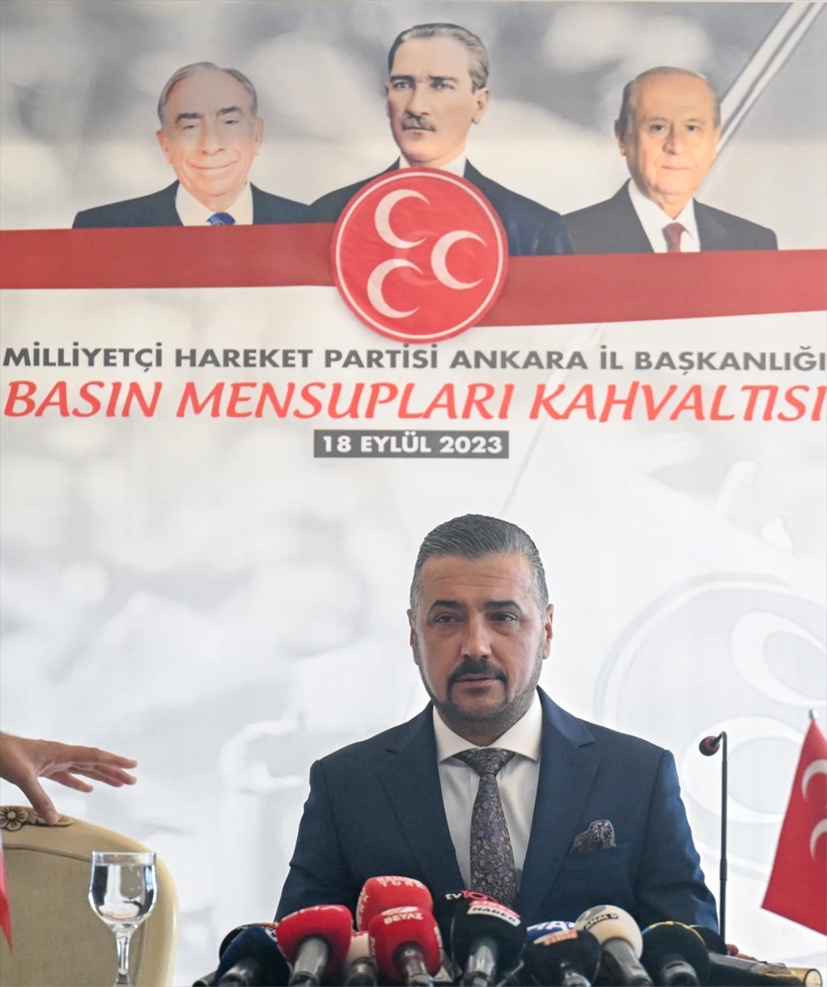 MHP Ankara İl Başkanı Alparslan Doğan: Muhalefet partilerinden istifa ederek MHP'ye 30 bin üye kazandırdık