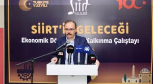 SİİRT’İN GELECEĞİ: EKONOMİK DÖNÜŞÜM VE KALKINMA ÇALIŞTAYI GERÇEKLEŞTİRİLDİ