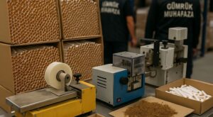 Ticaret Bakanlığı Gümrükler Muhafaza Ekiplerinden Dev Operasyon: 51 Milyon 344 Bin Adet Makaron Ele Geçirildi