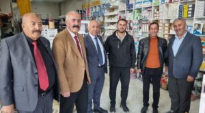 MHP Van İl Başkanı Güngöralp, Özalp Ve Saray Esnafını Ziyaret Etti
