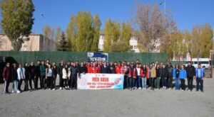 Kars’ta 24 Kasım Öğretmenler Günü’ne özel bocce turnuvası renkli görüntülere sahne oldu