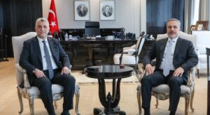 Hakan Fidan ve Ömer Bolat Ankara’da Görüştü