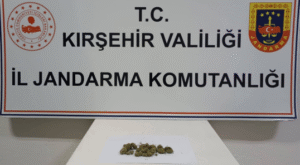 Kırşehir’de Yol Kontrolünde 50 Gram Kubar Esrar Ele Geçirildi