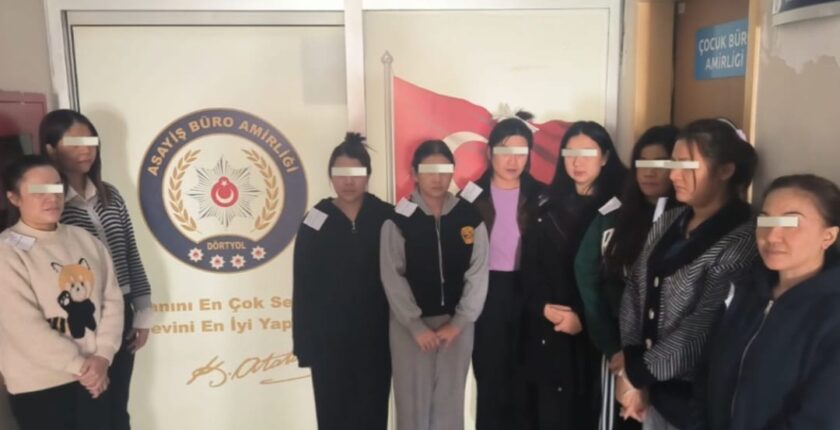 Dörtyol’da Masaj Salonuna Baskın