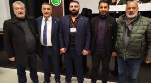 Kars Kahveciler ve Otelciler Odası’nda Onur Yılmaz Yeniden Güven Tazeledi