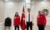 Karslı Milli sporcu Tuğba Toptaş,Digor Kaymakamını Ziyaret etti