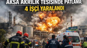 Yalova’da Sanayi Tesisinde Patlama: 4 İşçi Yaralandı