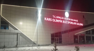 Kars Olimpik Buz Sporları Salonu Geçici Olarak Hizmete Kapatıldı