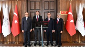 İçişleri Bakan Yardımcısı Ali Çelik Tekirdağ’da Valilikte incelemelerde bulundu