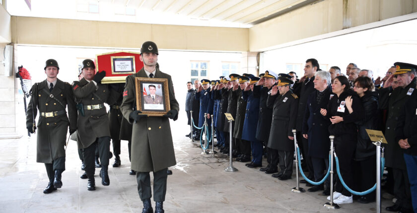 Şehit Binbaşı Sinan Taştekin Ankara’da Törenle Uğurlandı