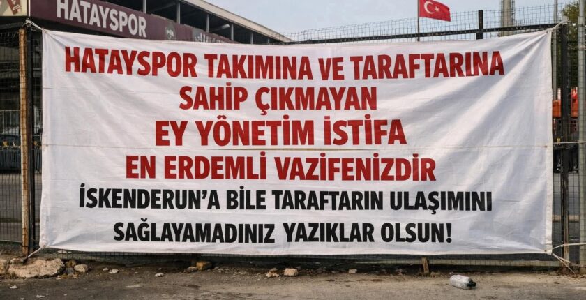 Hatayspor’da Taraftar Tepkisi Büyüyor