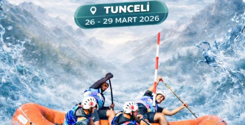 Tunceli’de Rafting Türkiye Şampiyonası Heyecanı Başlıyor