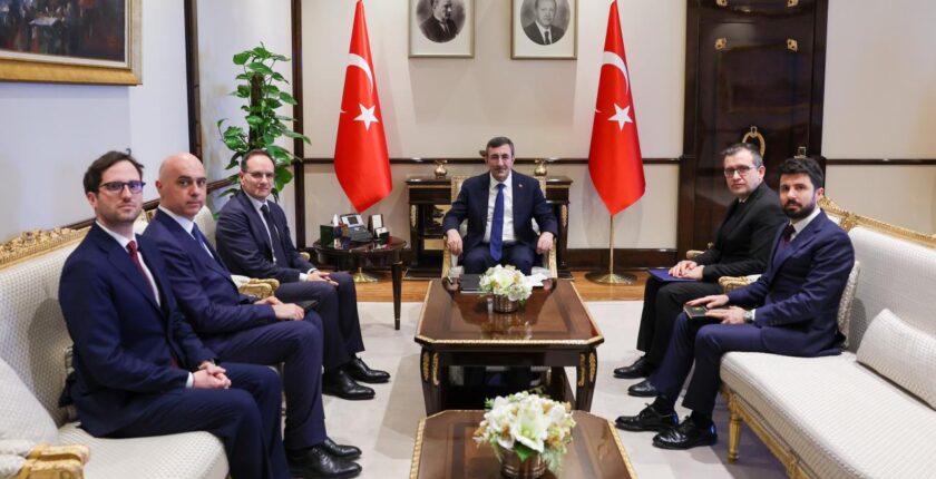 Cevdet Yılmaz, İsviçre Büyükelçisi Scheurer’i Kabul Etti