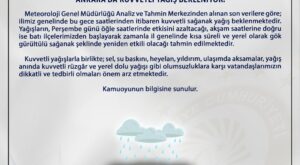 Ankara Valiliği’nden Kuvvetli Yağış Uyarısı: Sel ve Su Baskınlarına Dikkat!