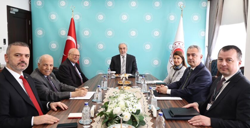 Dışişleri Bakan Yardımcısı Kulaklıkaya, UHİK Heyetini Kabul Etti