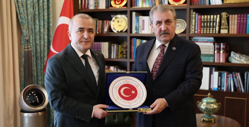Büyük Birlik Partisi Genel Başkanı Mustafa Destici’den Vali Numan Hatipoğlu’na Ziyaret