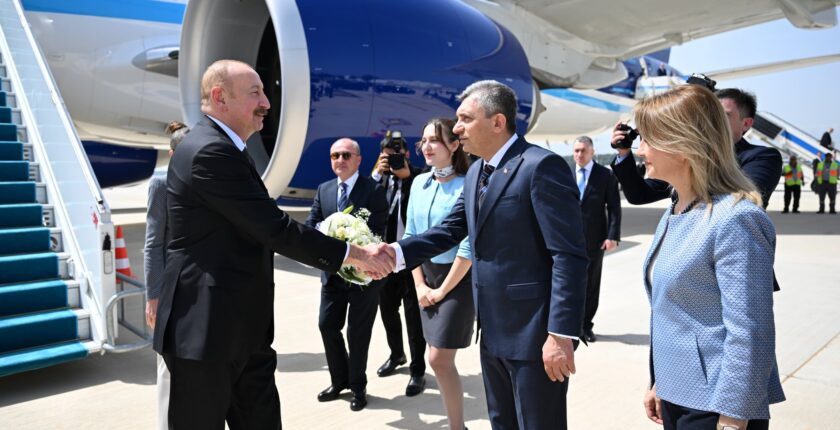 Azerbaycan Cumhurbaşkanı İlham Aliyev Antalya’ya Geldi