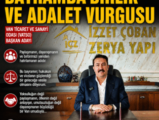 İzzet Çoban’dan Bayramda Birlik ve Adalet Vurgusu