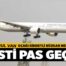Van’da şiddetli rüzgar uçaklara pisti pas geçirdi