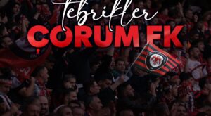 Cumhurbaşkanı Yardımcısı Cevdet Yılmaz’dan Süper Lig’e Yükselen Arca Çorum FK’ya Tebrik Mesajı