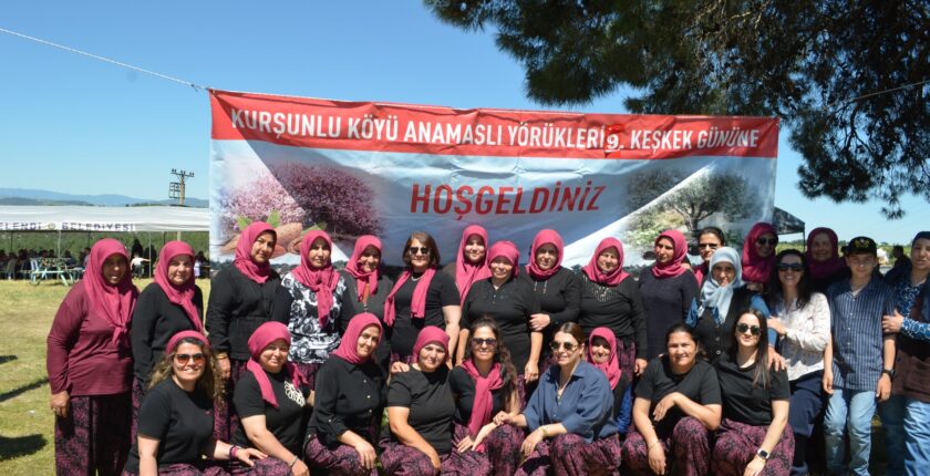ANAMASLI YÖRÜKLERİ 9. KEŞKEK FESTİVALİ’NDE BULUŞTU.