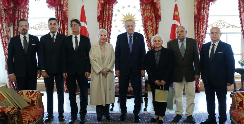 Cumhurbaşkanı Erdoğan Merhum Başbakan Adnan Menderes Ve Dava Arkadaşlarından Bakanların Ailelerini Kabul Etti
