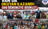 Van’da Okuyan Kazandı: 500 Öğrenciye Bisiklet
