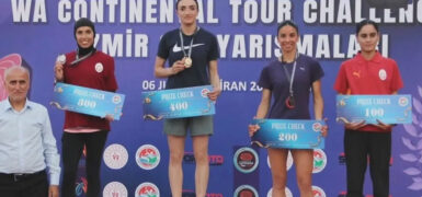 Karslı Milli Atlet Tuğba Toptaş İzmir’de Fırtına Gibi Esti: Çifte Şampiyonlukla Zirveye Yerleşti!