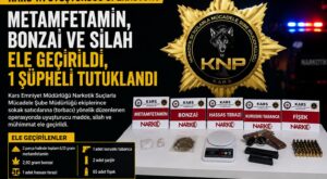 Kars’ta Uyuşturucu Operasyonu: 1 Şüpheli Tutuklandı