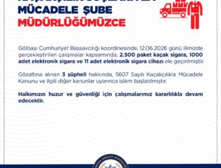 Ankara’da Kaçakçılık Operasyonu: 3 Gözaltı