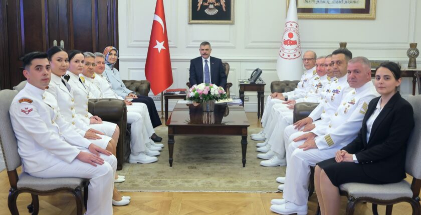 İçişleri Bakanı Mustafa Çiftçi Sahil Güvenlik Heyetini Kabul Etti