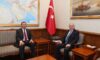 Milli Savunma Bakanı Yaşar Güler KKTC Başbakanı Ünal Üstel İle Görüştü