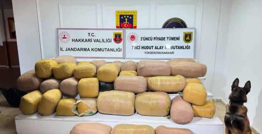 Hakkari’de Dev Uyuşturucu Operasyonu: 626 Kilogram Madde Ele Geçirildi