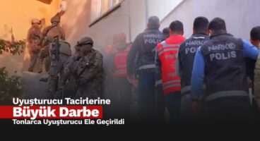 69 İlde Dev Narkotik Operasyonu: Son 1 Haftada 1 Ton 916 Kilogram Uyuşturucu Ele Geçirildi