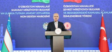 Hatay’da Özbekistan Mahallesi İsim Verme Töreni Gerçekleştirildi