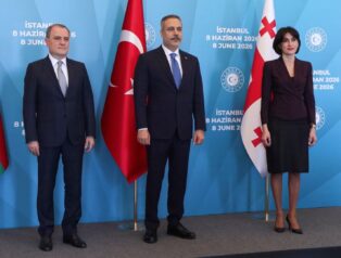 Türkiye-Azerbaycan-Gürcistan Üçlü Dışişleri Bakanları 10’uncu Toplantısı İstanbul’da Başladı