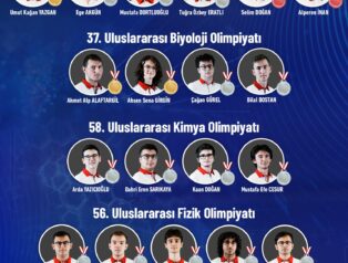 Türk Öğrencilerden Uluslararası Bilim Olimpiyatlarında Büyük Başarı