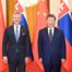 Çin Devlet Başkanı Şi Ve Slovakya Cumhurbaşkanı Pellegrini Pekin’de Bir Araya Geldi