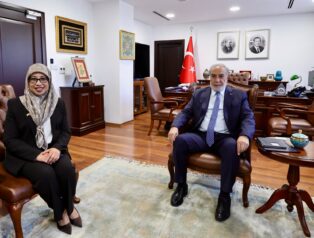 Bakan Yardımcısı Kulaklıkaya Brunei Büyükelçisi Ismi’yi Kabul Etti