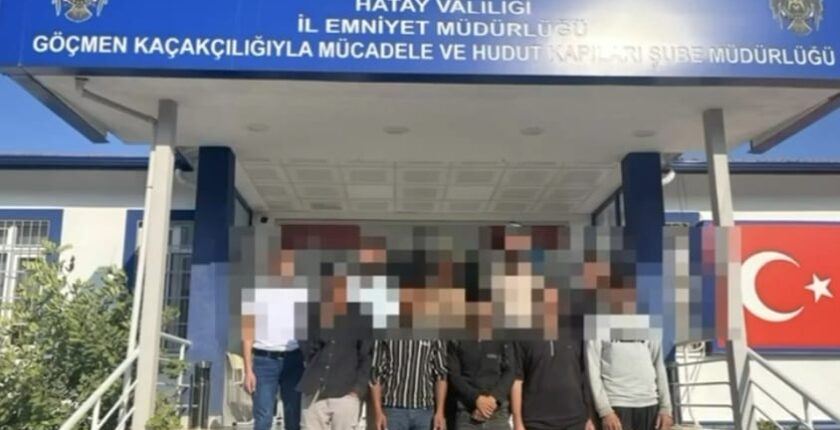 Belen’de Kaçak Göçmen Operasyonu