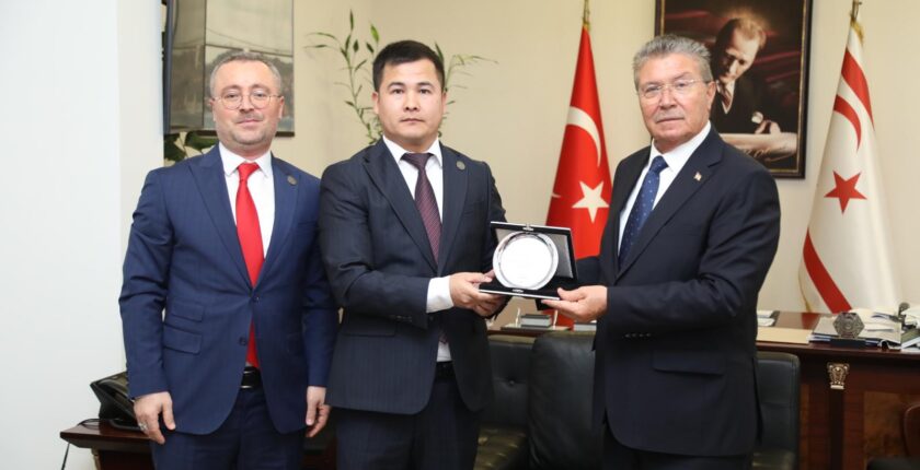 KKTC Başbakanı Ünal Üstel TÜRKPA Heyetini Kabul Etti