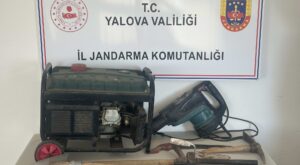 Yalova’da Ormanlık Alanda Kaçak Kazı Yapan İki Şüpheli Suçüstü Yakalandı