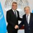 BM Genel Sekreteri Guterres KKTC Cumhurbaşkanı Erhürman İle Bir Aya Geldi